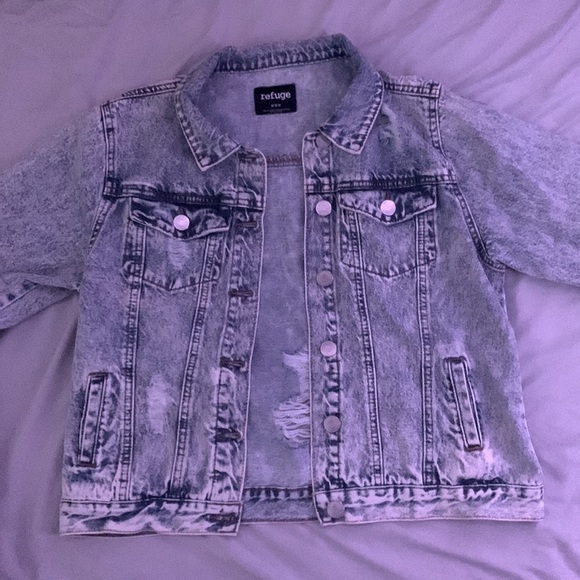 Ripped Jean Jacket - Picture 2 of 3